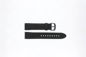 Lorus bracelet de montre PC32-X063 En caoutchouc Noir 22mm 